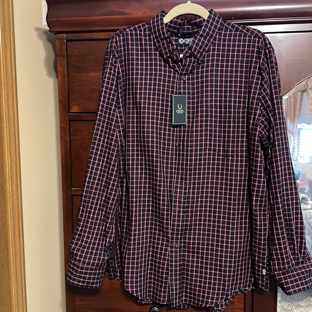 Chaps Mens Long Sleeve Shirt
